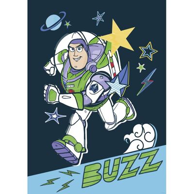 Komar Wandbild Disney and Pixar Toy Story Buzz 50 cm x 70 cm Bunt Komar Wandbild Disney and Pixar Toy Story Buzz 50 cm x 70 cm Bunt