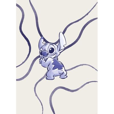 Komar Wandbild Disney Lilo and Stitch Brave and Wild 50 cm x 70 cm Komar Wandbild Disney Lilo and Stitch Brave and Wild 50 cm x 70 cm