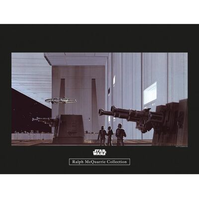 Komar Wandbild Star Wars Hangar 40 x 30 cm Komar Wandbild Star Wars Hangar 40 x 30 cm