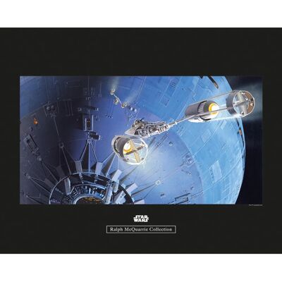 Komar Wandbild Star Wars Attack 50 x 40 cm Komar Wandbild Star Wars Attack 50 x 40 cm