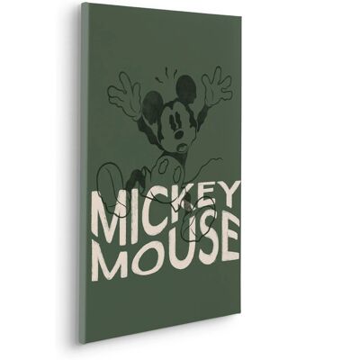 Komar Keilrahmenbild Disney Mickey Mouse Wavy Grün Komar Keilrahmenbild Disney Mickey Mouse Wavy Grün