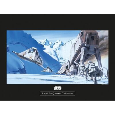 Komar Wandbild Star Wars Snowspeed 40 x 30 cm Komar Wandbild Star Wars Snowspeed 40 x 30 cm