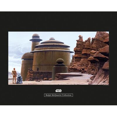 Komar Wandbild Star Wars Jabba 50 x 40 cm Komar Wandbild Star Wars Jabba 50 x 40 cm