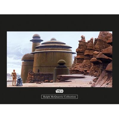 Komar Wandbild Star Wars Jabba 40 x 30 cm Komar Wandbild Star Wars Jabba 40 x 30 cm
