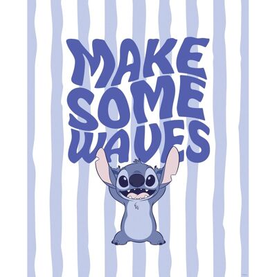 Komar Wandbild Disney Lilo and Stitch Make Some Waves 40 cm x 50 cm Komar Wandbild Disney Lilo and Stitch Make Some Waves 40 cm x 50 cm