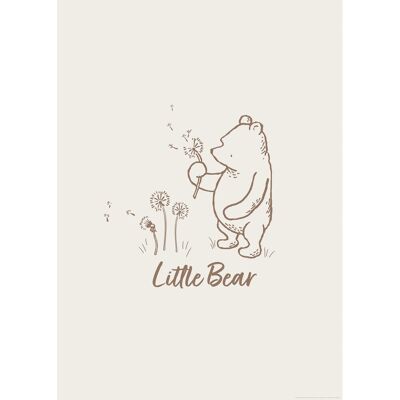 Komar Wandbild Disney Winnie the Pooh Little Bear 50 cm x 70 cm Beige Komar Wandbild Disney Winnie the Pooh Little Bear 50 cm x 70 cm Beige