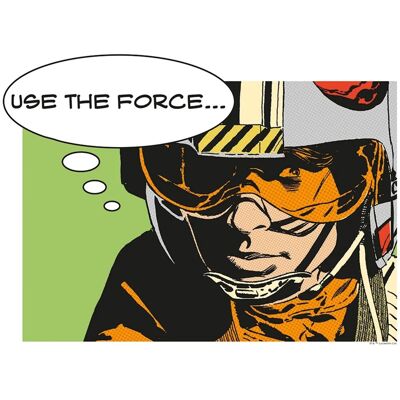 Komar Wandbild Star Wars Luke 40 x 30 cm Komar Wandbild Star Wars Luke 40 x 30 cm