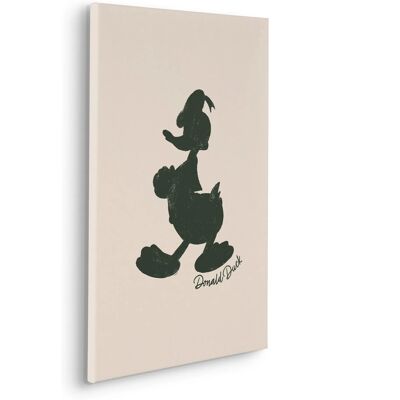 Komar Keilrahmenbild Disney Donald Duck Stamp Grün Komar Keilrahmenbild Disney Donald Duck Stamp Grün