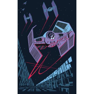 Komar Wandbild Star Wars Fighter 40 x 50 cm Komar Wandbild Star Wars Fighter 40 x 50 cm