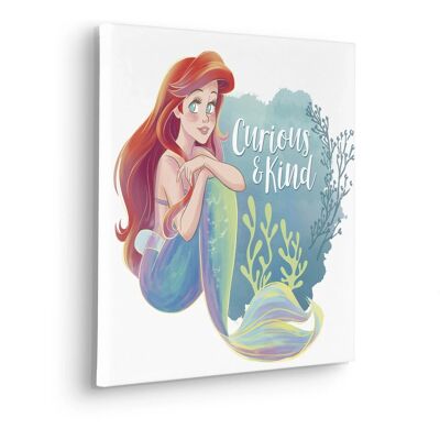 Komar Keilrahmenbild Disney Ariel Curious & Kind Blau Komar Keilrahmenbild Disney Ariel Curious & Kind Blau
