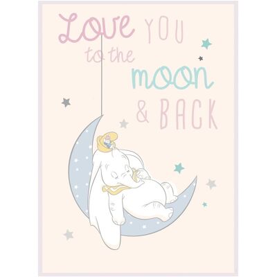 KOMAR - Dumbo Moon - 40x50 cm - bunt - Poster KOMAR - Dumbo Moon - 40x50 cm - bunt - Poster