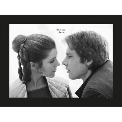 Komar Wandbild Star Wars Love 40 x 30 cm Komar Wandbild Star Wars Love 40 x 30 cm