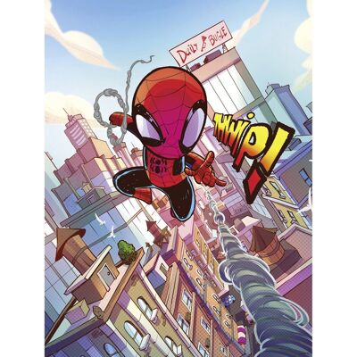 Komar Wandbild Marvel Spider-Man THWIP 30 cm x 40 cm Bunt Komar Wandbild Marvel Spider-Man THWIP 30 cm x 40 cm Bunt