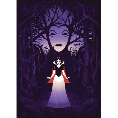 Komar Wandbild Disney Snow White Evil Queen 50 cm x 70 cm Lila Komar Wandbild Disney Snow White Evil Queen 50 cm x 70 cm Lila