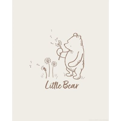 Komar Wandbild Disney Winnie the Pooh Little Bear 40 cm x 50 cm Beige Komar Wandbild Disney Winnie the Pooh Little Bear 40 cm x 50 cm Beige