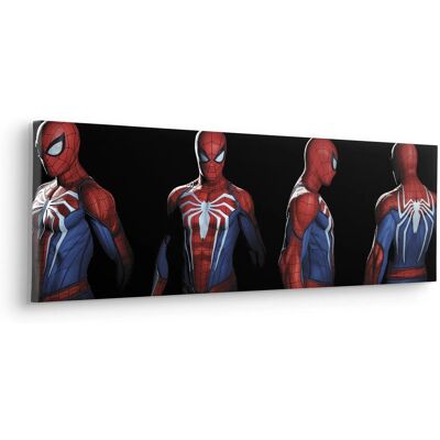 Komar Keilrahmenbild Marvel Spider-Man Portrait Photos Blau Komar Keilrahmenbild Marvel Spider-Man Portrait Photos Blau