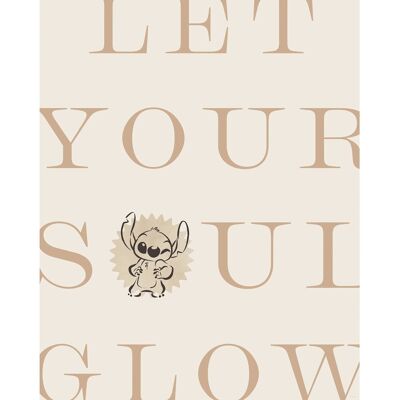 Komar Wandbild Disney Lilo and Stitch Soul Glow 40 cm x 50 cm Komar Wandbild Disney Lilo and Stitch Soul Glow 40 cm x 50 cm