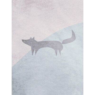 Komar Wandbild Wild and Free Fox 30 cm x 40 cm Komar Wandbild Wild and Free Fox 30 cm x 40 cm