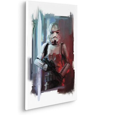 Komar Keilrahmenbild Star Wars Stormtrooper Painting Blau Komar Keilrahmenbild Star Wars Stormtrooper Painting Blau