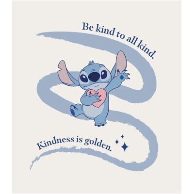 Komar Wandbild Stitch Kindness 30 cm x 40 cm Komar Wandbild Stitch Kindness 30 cm x 40 cm
