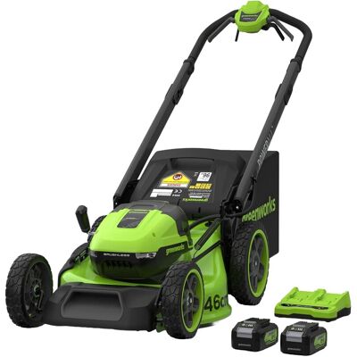 Greenworks Akku-Rasenmäher 2520007UD Gen 2 inkl. 2 x 24 V System Greenworks Akku-Rasenmäher 2520007UD Gen 2 inkl. 2 x 24 V System