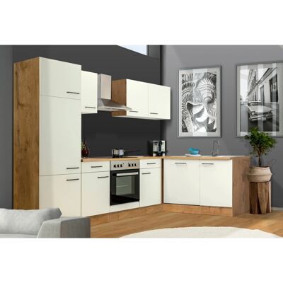 FlexWell Exclusiv Flex-Well Exclusiv Winkelküche Vintea 280x170 cm Magnolia-Lancelot Oak FlexWell Exclusiv Flex-Well Exclusiv Winkelküche Vintea 280x170 cm Magnolia-Lancelot Oak