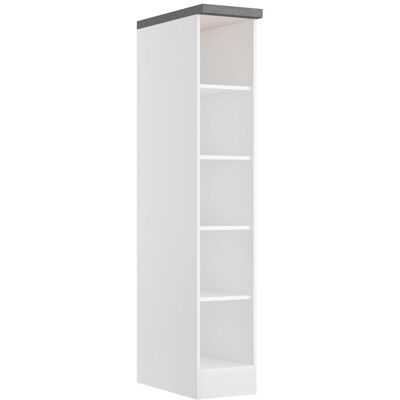Held Möbel Held Küchen Offenes Regal Gera 30 cm Weiß/Beton Held Möbel Held Küchen Offenes Regal Gera 30 cm Weiß/Beton
