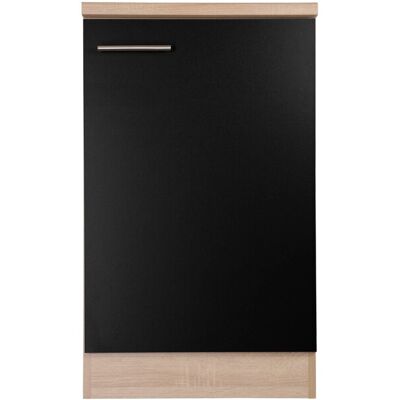 Respekta Küchen-Spülenunterschrank Merle 50 cm Schwarz Respekta Küchen-Spülenunterschrank Merle 50 cm Schwarz