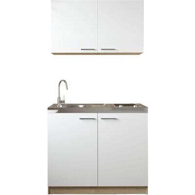 Respekta Küchenmöbel-Set 4 Merle 100 cm Weiß Respekta Küchenmöbel-Set 4 Merle 100 cm Weiß
