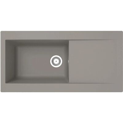 Respekta Einbauspüle Denver 100 cm x 50 cm Betongrau Respekta Einbauspüle Denver 100 cm x 50 cm Betongrau