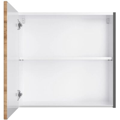 Held Möbel Küchen-Hängeschrank Turin 60 cm Wotaneiche/Graphit Held Möbel Küchen-Hängeschrank Turin 60 cm Wotaneiche/Graphit