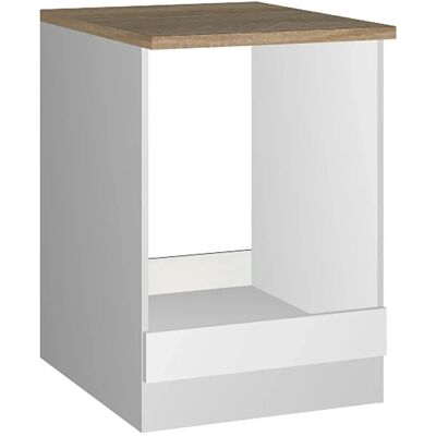 Held Möbel Küchen-Herdumbauschrank Mailand 60 cm Hochglanz Weiß/Weiß Held Möbel Küchen-Herdumbauschrank Mailand 60 cm Hochglanz Weiß/Weiß