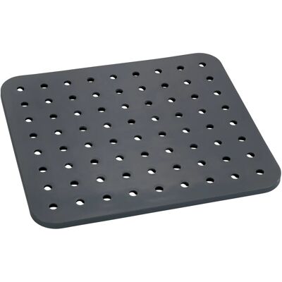 Wenko Spülbeckeneinlage Kristall Eckig 27,5 cm x 1 cm x 31 cm Grau Wenko Spülbeckeneinlage Kristall Eckig 27,5 cm x 1 cm x 31 cm Grau