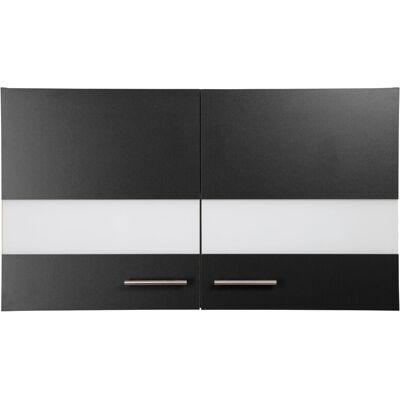 Respekta Küchen-Oberschrank Merle 100 cm Schwarz Respekta Küchen-Oberschrank Merle 100 cm Schwarz