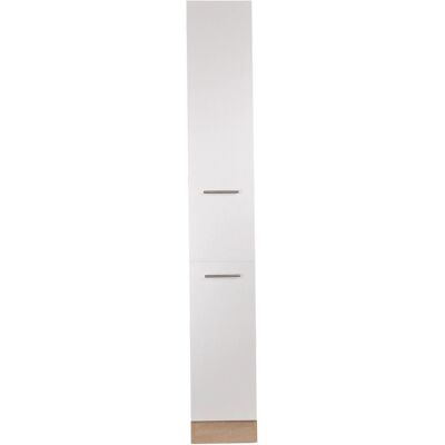 Respekta Küchen-Apothekerschrank mit 2 Frontauszügen 30 cm Weiß Respekta Küchen-Apothekerschrank mit 2 Frontauszügen 30 cm Weiß