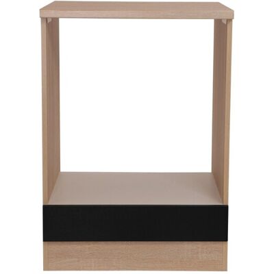 Respekta Küchen-Herdumbauschrank Merle 60 cm Schwarz Respekta Küchen-Herdumbauschrank Merle 60 cm Schwarz