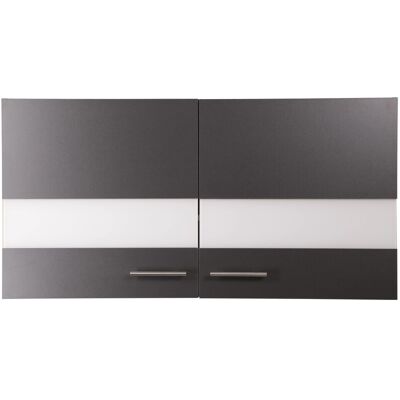 Respekta Küchen-Oberschrank Merle 110 cm Grau Respekta Küchen-Oberschrank Merle 110 cm Grau