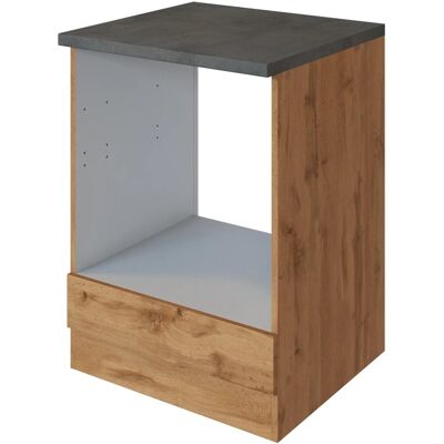 Held Möbel Küchen-Herdumbau Sorrento B60 x H85 x T60cm Nische f. Ofen Wotaneiche Held Möbel Küchen-Herdumbau Sorrento B60 x H85 x T60cm Nische f. Ofen Wotaneiche