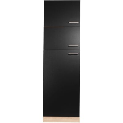 Respekta Küchen-Umbauschrank Merle 60 cm Schwarz Respekta Küchen-Umbauschrank Merle 60 cm Schwarz