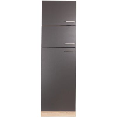 Respekta Küchen-Umbauschrank Merle 60 cm Grau Respekta Küchen-Umbauschrank Merle 60 cm Grau