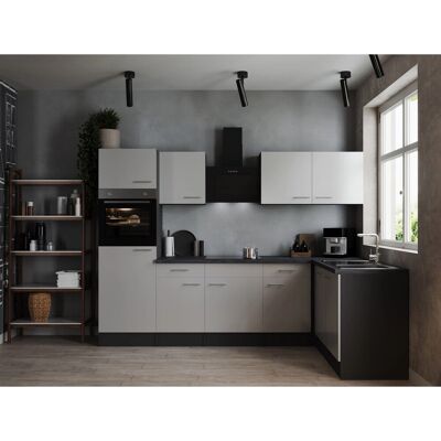 Respekta Winkelküche Oliver 280 cm Weiß Respekta Winkelküche Oliver 280 cm Weiß
