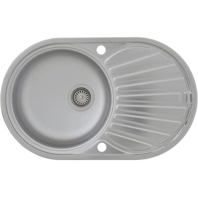 Respekta Einbauspüle Cansas 77 cm x 48 cm Edelstahl Respekta Einbauspüle Cansas 77 cm x 48 cm Edelstahl