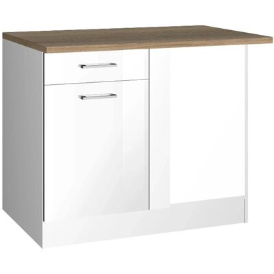 Held Möbel - MAILAND - Weiß - Eiche Sonoma - Corner cabinet Held Möbel - MAILAND - Weiß - Eiche Sonoma - Corner cabinet