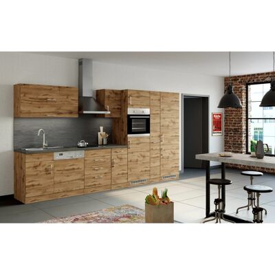Held Möbel Küchenzeile Sorrento 360 cm Wotaneiche-Wotaneiche ohne E-Geräte Held Möbel Küchenzeile Sorrento 360 cm Wotaneiche-Wotaneiche ohne E-Geräte