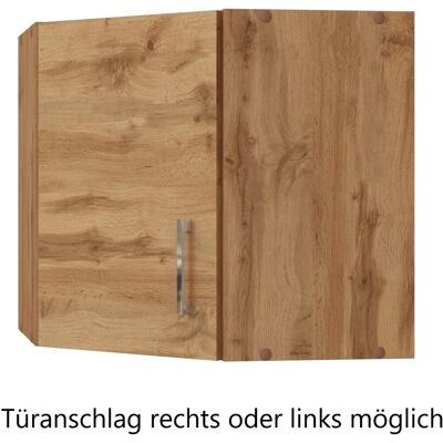 Held Möbel Küchen-Eck-Hängeschrank Sorrento BxHxT 60x57x60cm WotanEiche Held Möbel Küchen-Eck-Hängeschrank Sorrento BxHxT 60x57x60cm WotanEiche