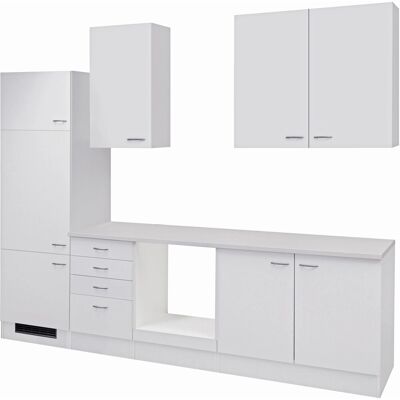 FlexWell Classic Flex-Well Classic Küchenzeile Wito 270 cm ohne E-Geräte Weiß FlexWell Classic Flex-Well Classic Küchenzeile Wito 270 cm ohne E-Geräte Weiß