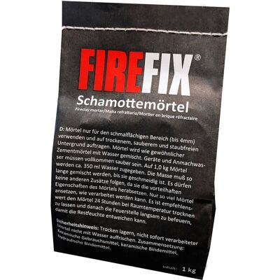 Firefix Schamottemörtel 2,5 kg Firefix Schamottemörtel 2,5 kg