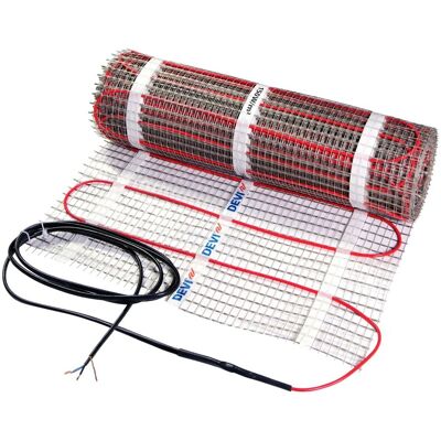 DEVI Selbstklebende Fußbodenheizmatte - 1,5 m² - 150W/m² - Flexibel DEVI Selbstklebende Fußbodenheizmatte - 1,5 m² - 150W/m² - Flexibel