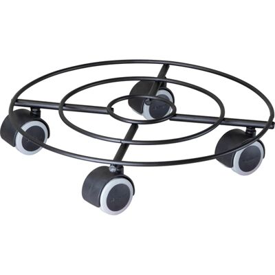 Wagner System GmbH Wagner Pflanzenroller Draht GH 0944 Schwarz Matt Ø 30 cm Wagner System GmbH Wagner Pflanzenroller Draht GH 0944 Schwarz Matt Ø 30 cm