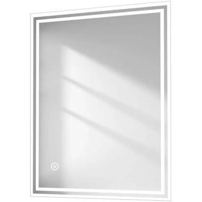 Emke - 70x90 LED Spiegelschrank - Anti-Beschlag - 6500K - Badspiegel Emke - 70x90 LED Spiegelschrank - Anti-Beschlag - 6500K - Badspiegel